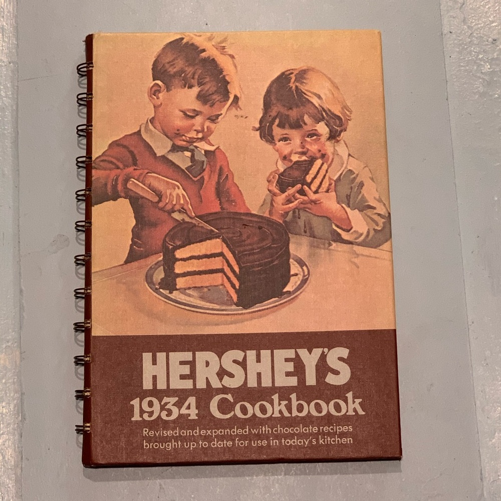 Vintage Hershey’s 1934 Cookbook 12th Printing 1971